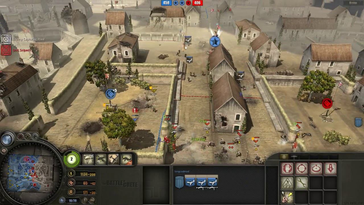 Battle of Crete mod (3.7.12) PvP, 3x3 Chania map #20 смотреть онлайн