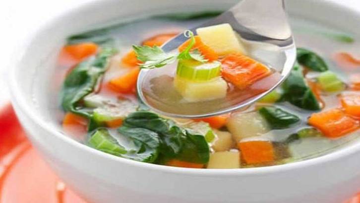 Простой диетический овощной суп для похудения смотреть онлайн