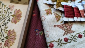 Летний примитив "Шиповник и плющ" от BBD из буклета Sewing club 10/16.