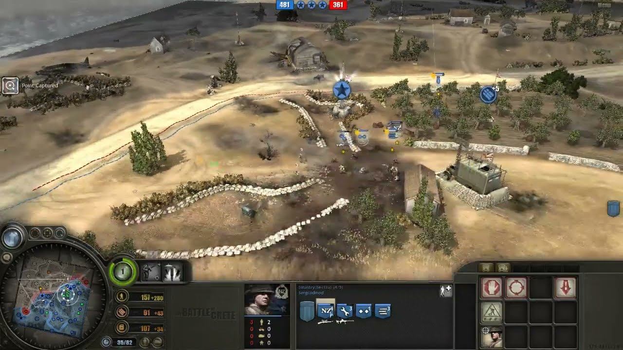 Battle of Crete mod (3.9.8) PvP, 2x2 Maleme map #17 смотреть онлайн