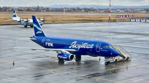 Superjet 100 а/к Якутия | Рейс Хабаровск – Нерюнгри