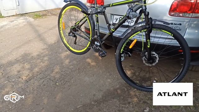 ATLANT TWIN RIDER велобагажник на фаркоп смотреть онлайн