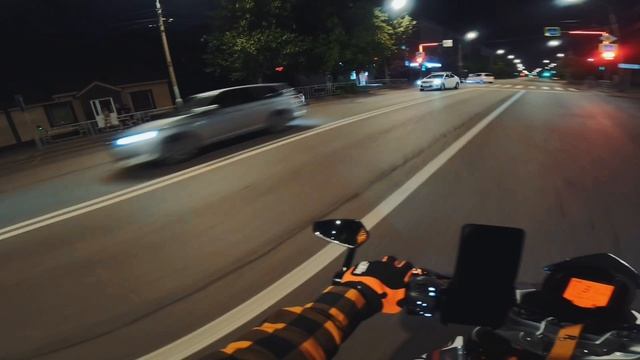Calm Night And KTM Duke 😏