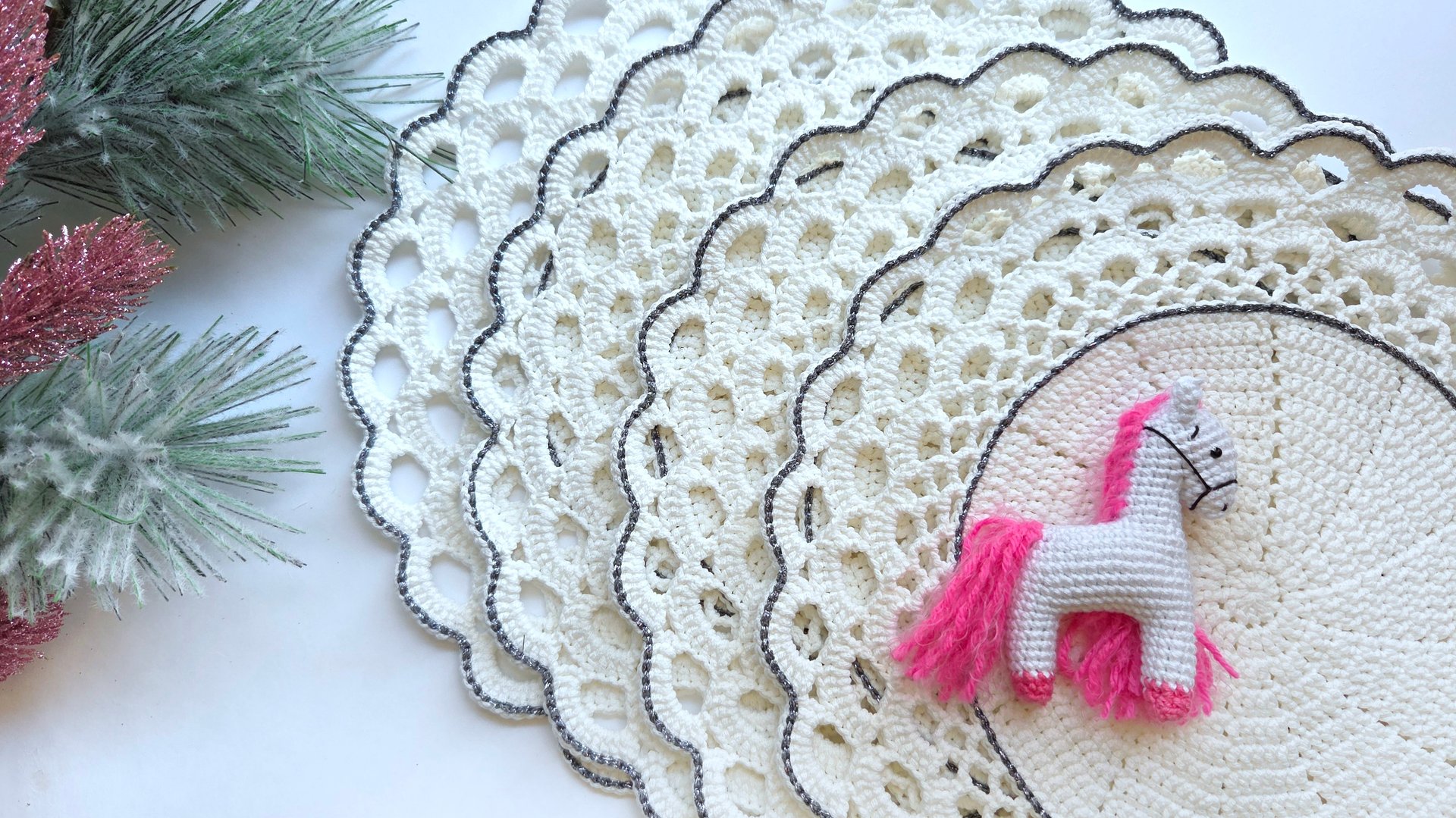 Новогодний ассортимент пополняется😍 Буду участвовать в марафоне🧶 Тестирую игрушку🦒 смотреть онлайн