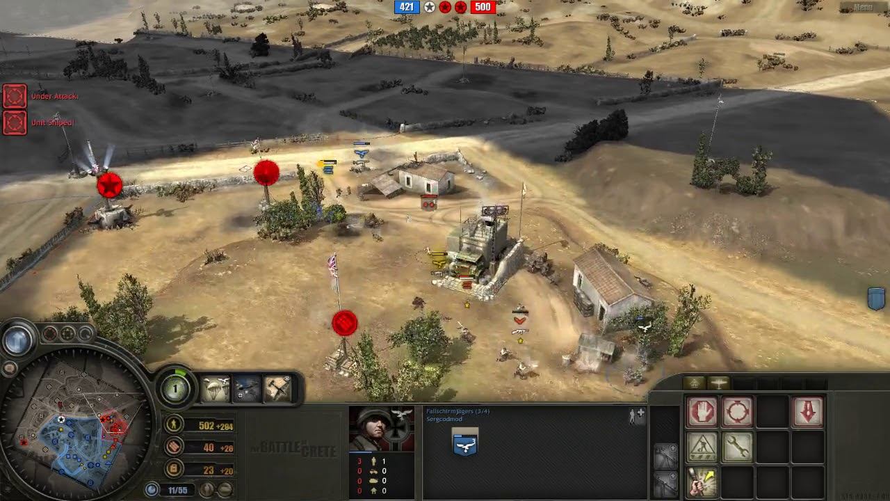 Battle of Crete mod (3.7.11) PvP, 2x2 Maleme map #25 смотреть онлайн