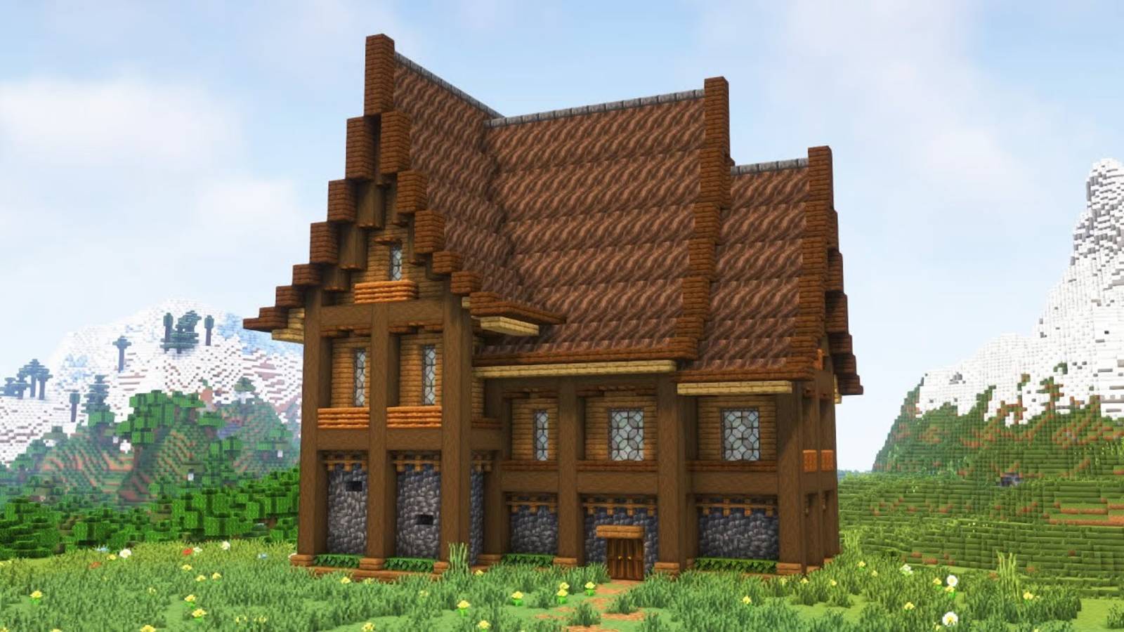 Дом в майнкрафте.