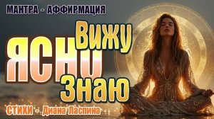 Ясно Вижу Ясно Знаю | Мантра-Аффирмация на Раскрытие Способностей | Пой Свою Реальность