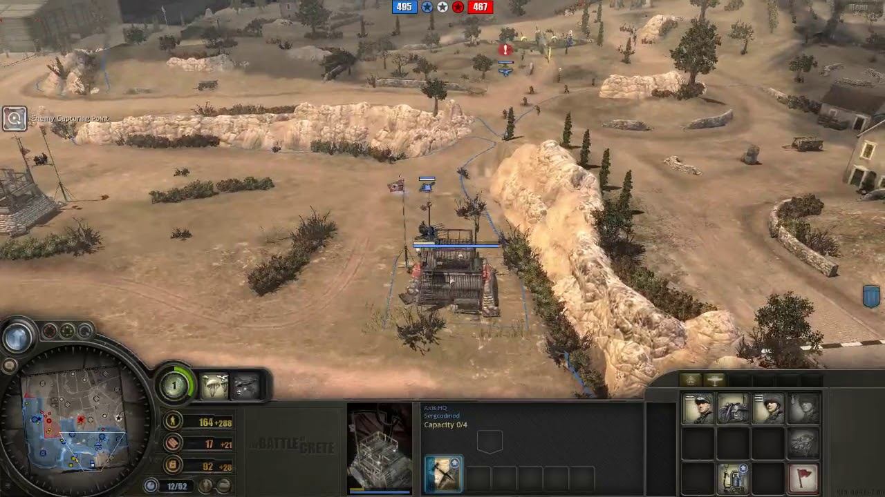 Battle of Crete mod (3.7.13) PvP, 2x2 Heraklion airfield map #12 смотреть онлайн