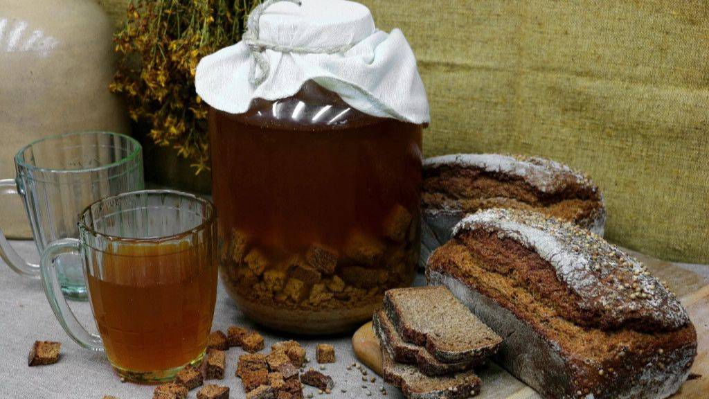 Как сделать домашний хлебный квас смотреть онлайн