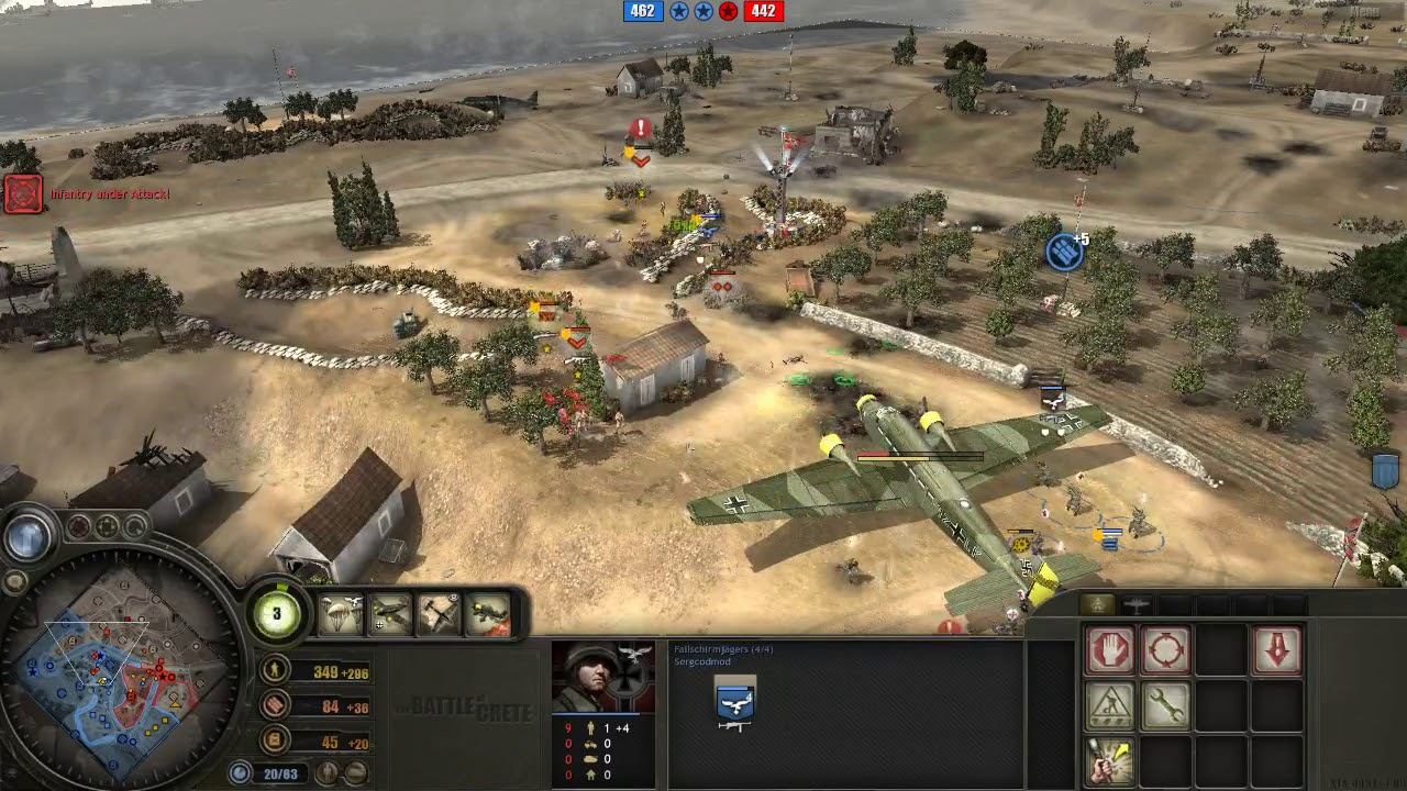 Battle of Crete mod (3.7.12) PvP, 2x2 Maleme map #15 смотреть онлайн
