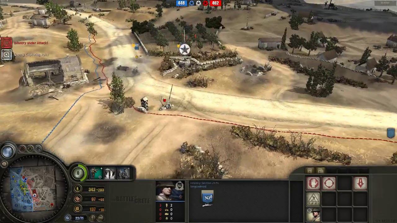 Battle of Crete mod (3.8.11) PvP, 2x2 Maleme map #3 смотреть онлайн