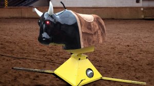 Тестирование аттракциона родео «Злобный Бык» 🐂 | 4 скорости, 3 программы, музыка и подсветка