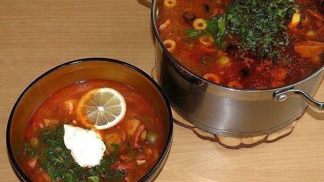 Классическая солянка мясная сборная смотреть онлайн