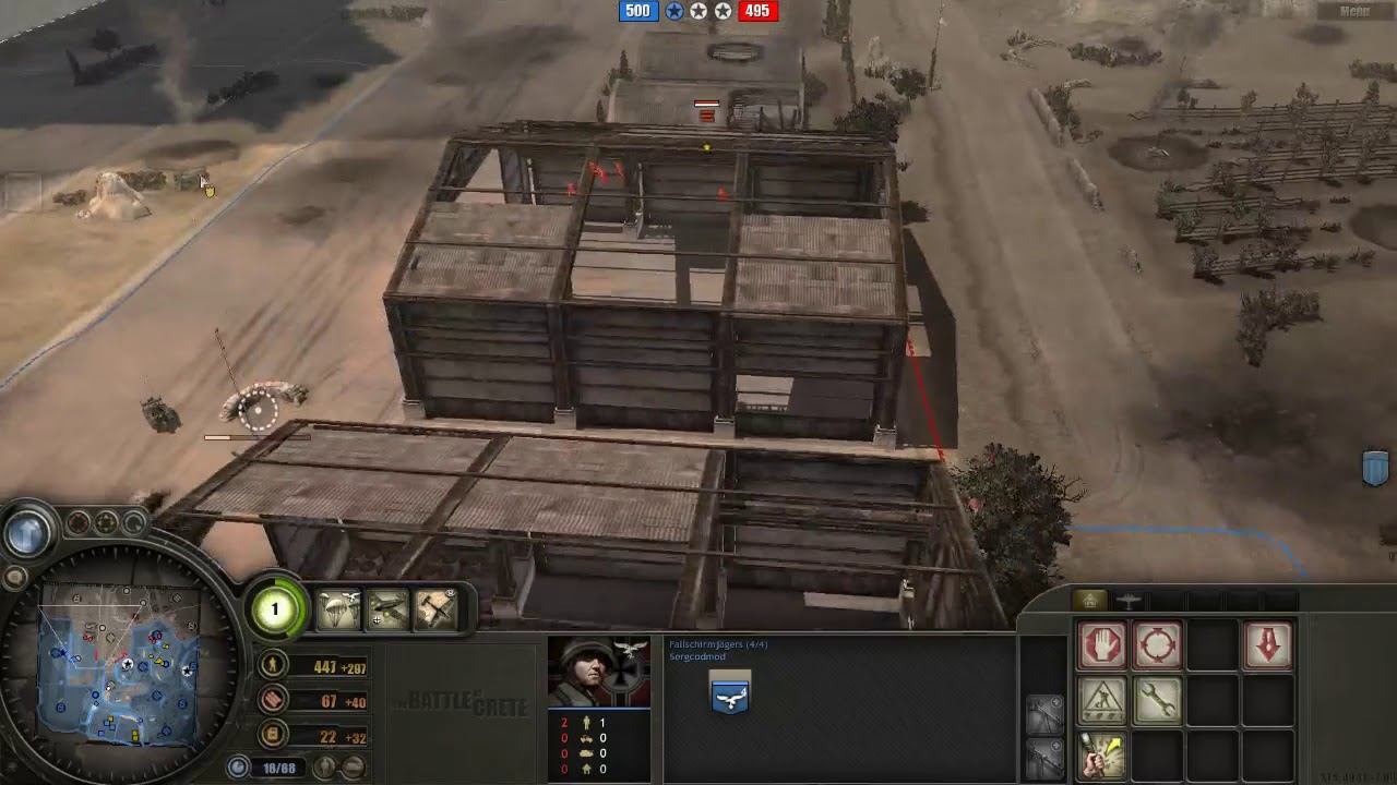 Battle of Crete mod (3.7.10) PvP, 2x2 Heraklion airfield map #13 смотреть онлайн