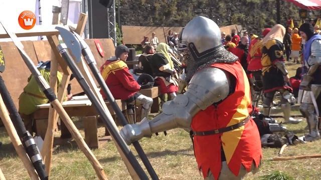 Видеозарисовка «Средневековые дни в Выборге» смотреть онлайн