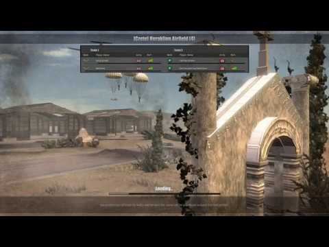 Battle of Crete mod (3.7.12) PvP, 2x2 Heraklion airfield map #50 смотреть онлайн