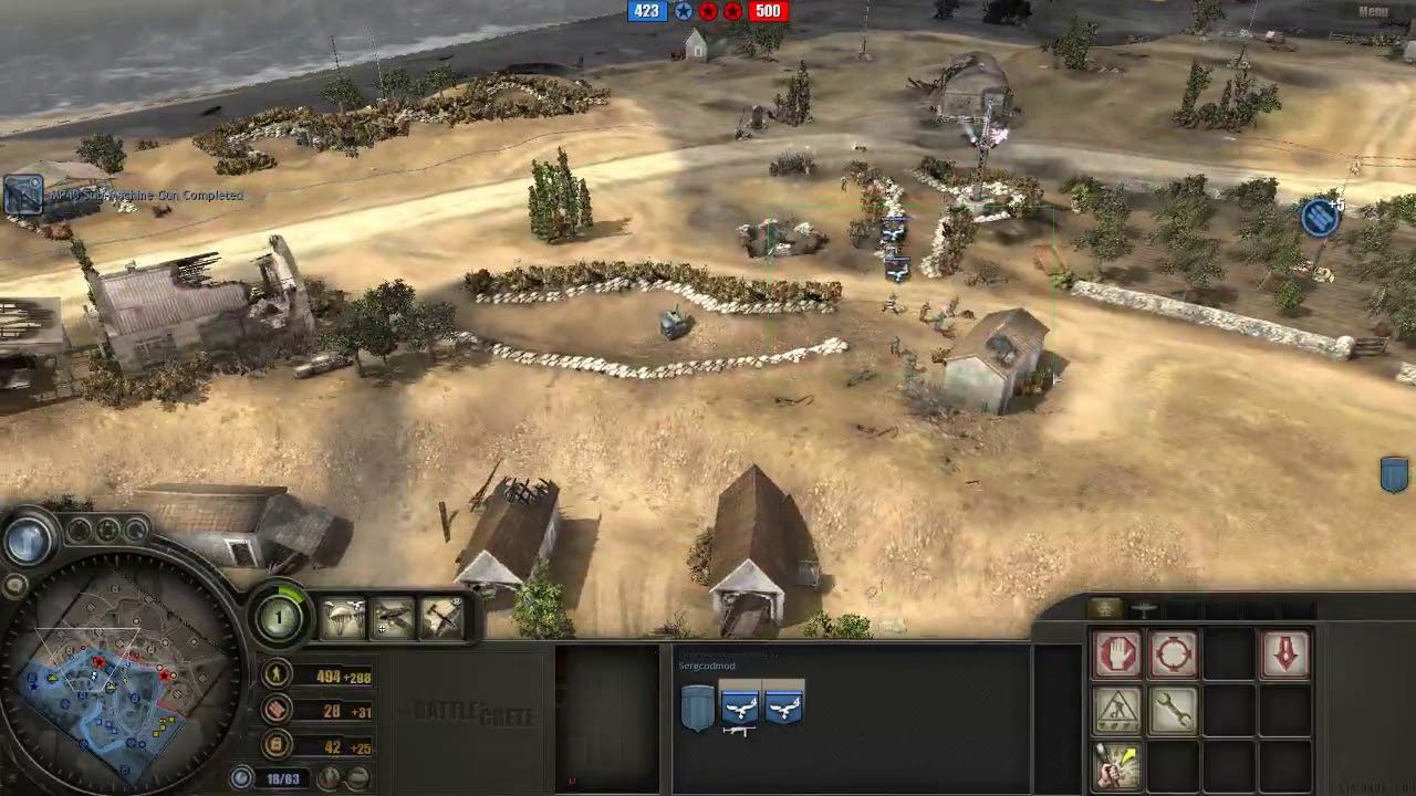Battle of Crete mod (3.7.11) PvP, 2x2 Maleme map #10 смотреть онлайн