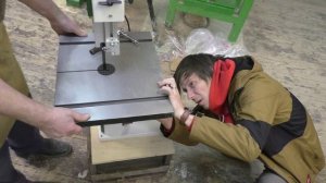 С борка и настройка ленточнопильного станка по дереву - ФАБТЕК ВС 312