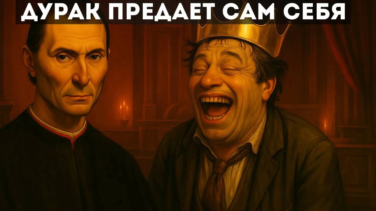 Вот как глупец себя выдаёт — по Макиавелли. смотреть онлайн
