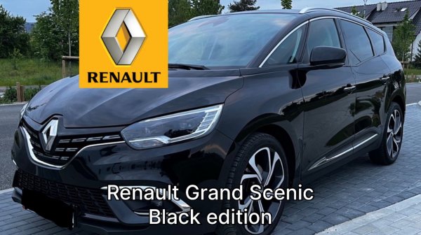Renault Grand Scenic Black Edition 2022r 105.000km/ Рено Гранд Сценик 1.3 бензин 160лс