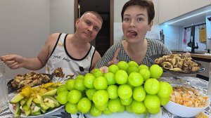 Мукбанг ОБМЫЛИ новую кровать) Думаем куда дальше тратить ДЕНЬГИ! Сытный семейный ужин в России