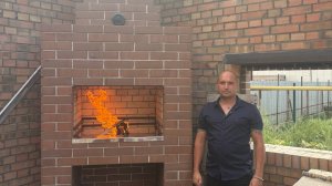 Угловой мангал наш 173 объект