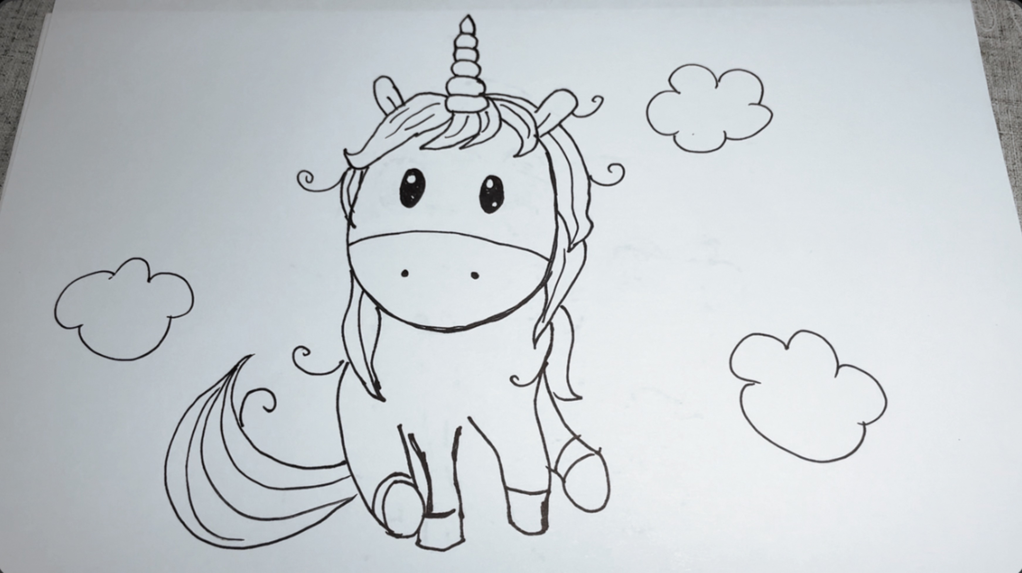 Единорог. 🦄 Рисуем Вместе. смотреть онлайн