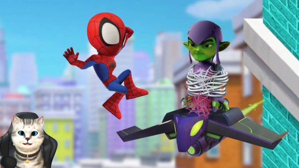 ЧЕЛОВЕК ПАУК МУЛЬТИК ПАУЧОК И ДРУЗЬЯ