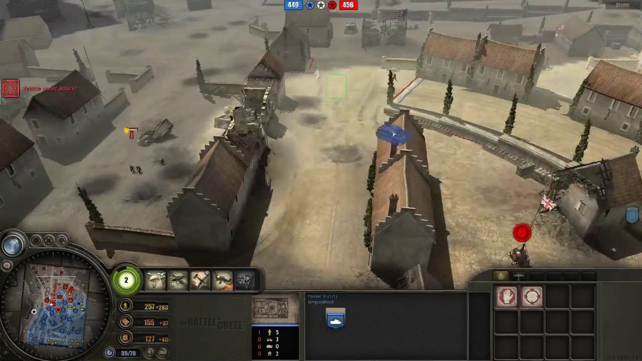 Battle of Crete mod (3.7.10) PvP, 3x3 Chania map #10 смотреть онлайн