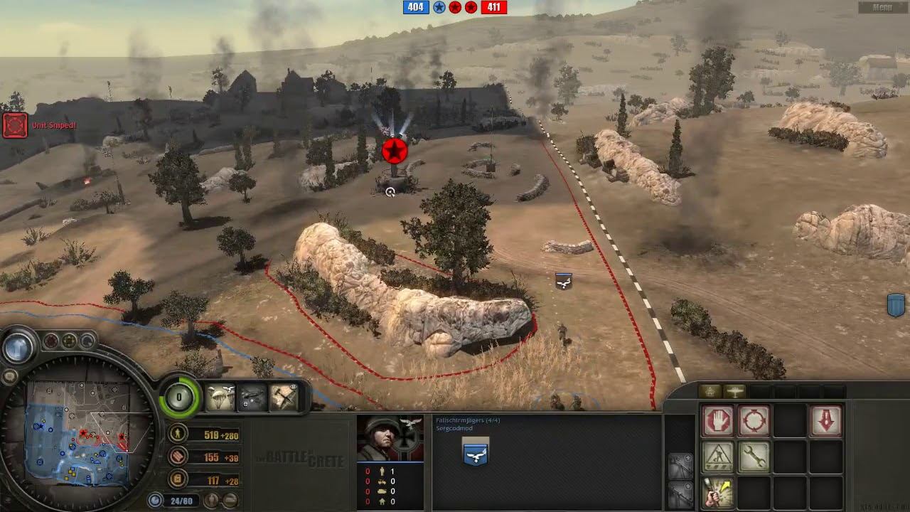 Battle of Crete mod (3.8.8) PvP, 2x2 Heraklion airfield map #4 смотреть онлайн