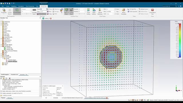 2.2 2D and 3D results. Farfields (CST) смотреть онлайн