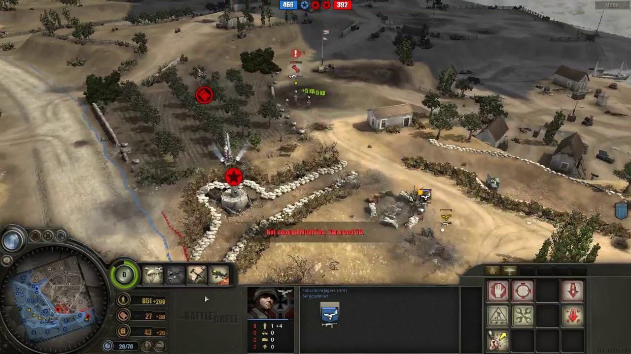 Battle of Crete mod (3.7.11) PvP, 2x2 Maleme map #11 смотреть онлайн