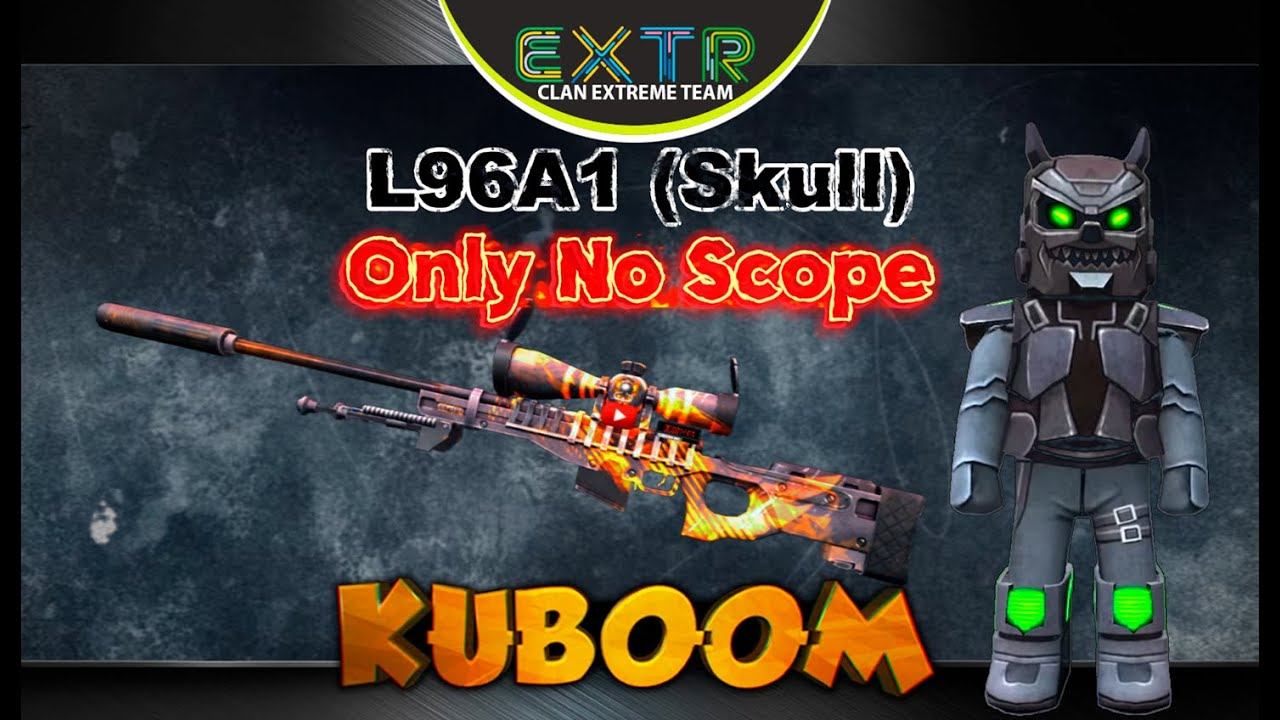 «L96A1 (Skull) - Only No Scope» #kuboom #кубум #kuboomgameplay