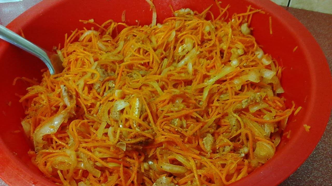 Хе из рыбы с морковью - пошаговый рецепт смотреть онлайн