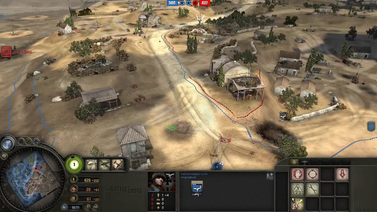 Battle of Crete mod (3.8.7) PvP, 2x2 Maleme map #16 смотреть онлайн