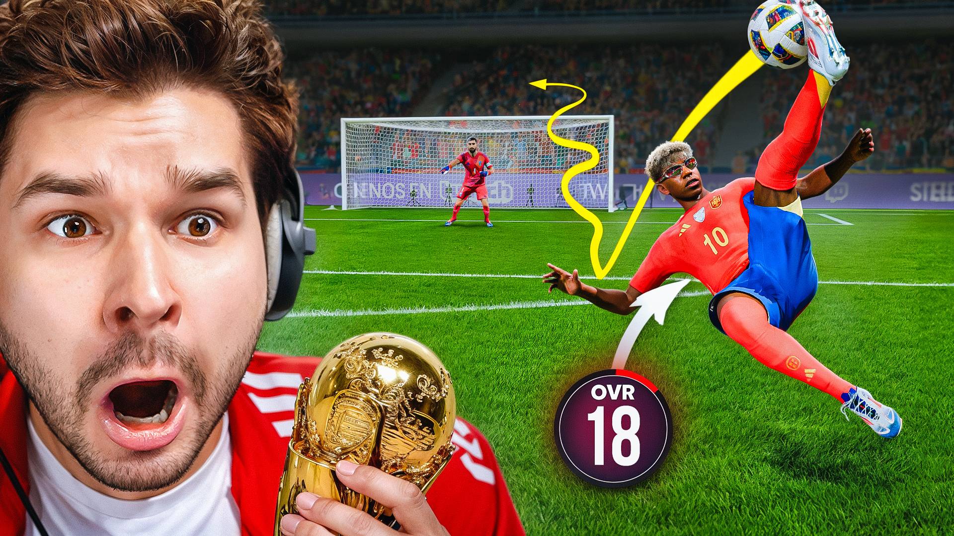 ЧЕМПИОНАТ МИРА... но РЕЙТИНГ Моих Футболистов = ИХ ВОЗРАСТУ!! (EA Sports FC 25) смотреть онлайн