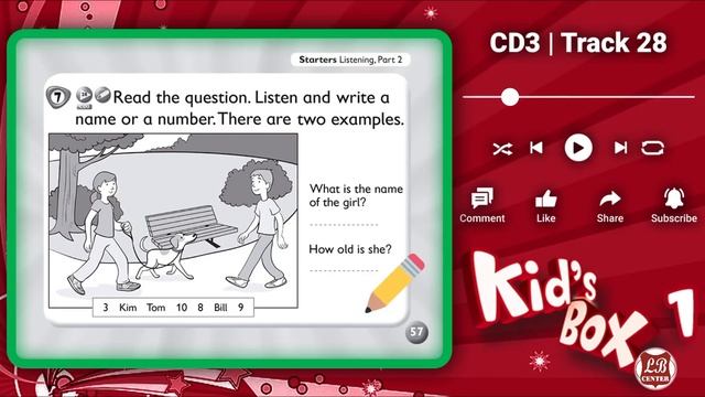 Kid's Box 1 FULL AUDIO 🔊 Unit 8 · My clothes смотреть онлайн