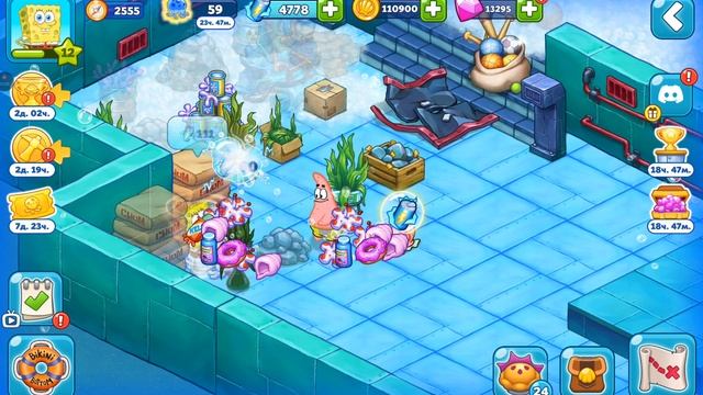 SpongeBob Adventures Штурмуем Чумовое ведро прохождение (android) #12 смотреть онлайн