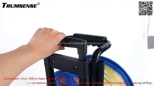 Trumsense® Steel Ruler Type Deep Well Water Level Meter For 100m 300m 500m Well Water Depth Water