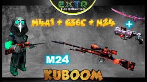«M4A1 + G36C + M24»