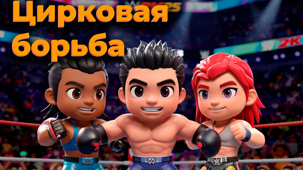 Цирковая борьба. WWE 2K25 (PS5)