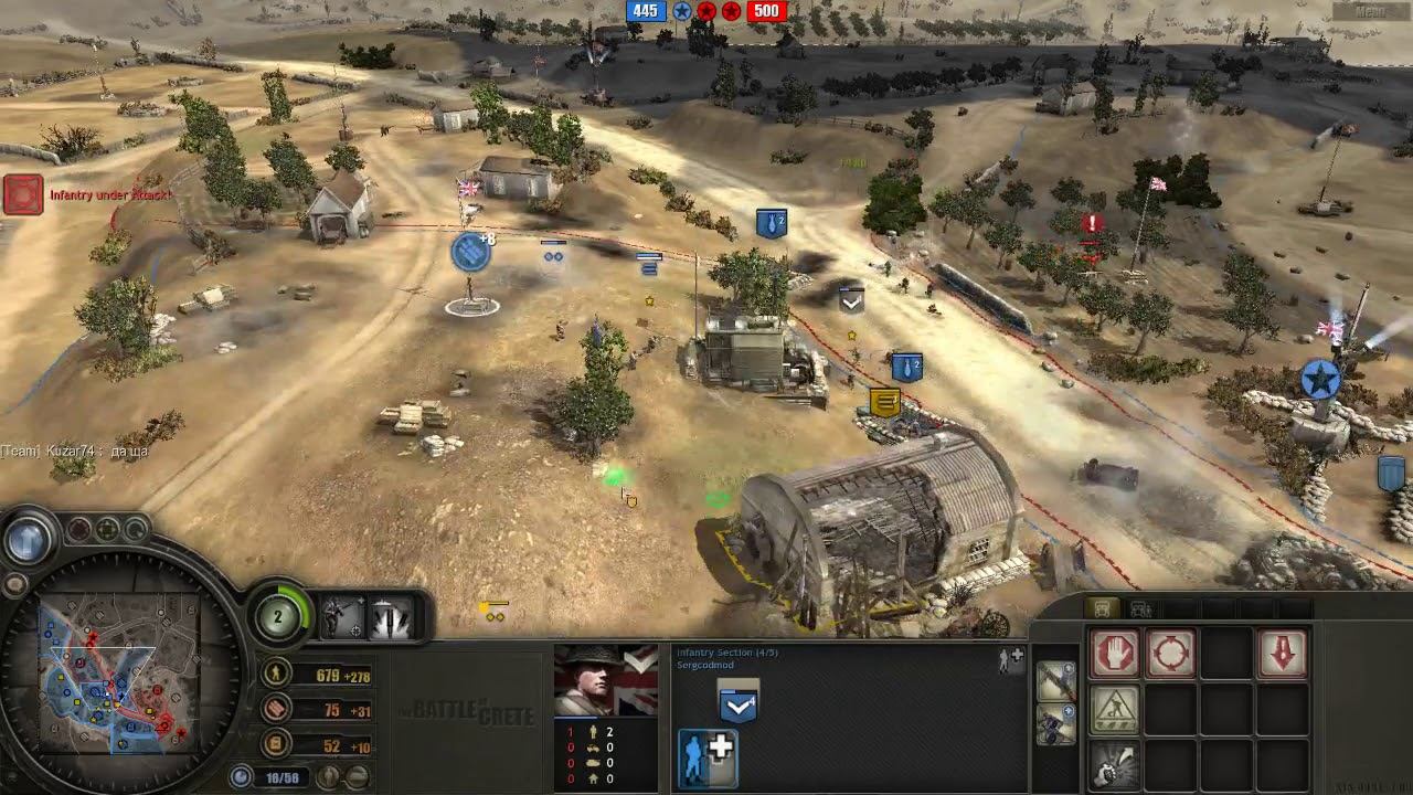 Battle of Crete mod (3.7.11) PvP, 2x2 Maleme map #23 смотреть онлайн