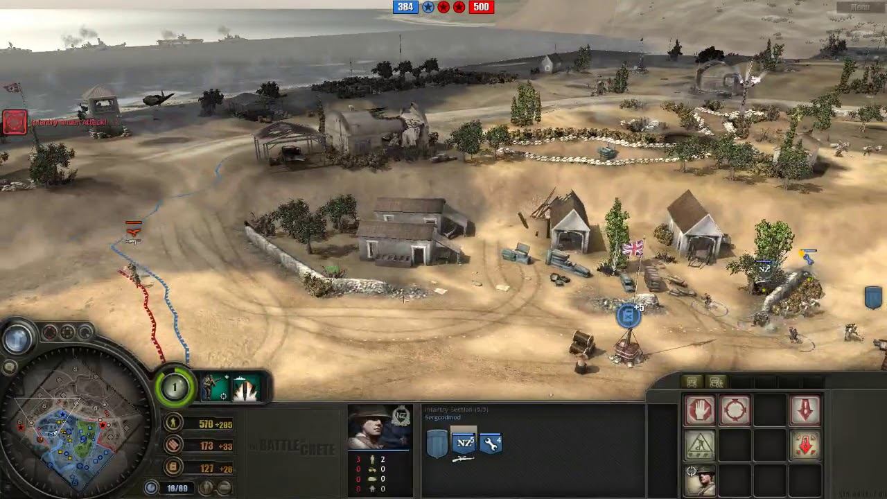 Battle of Crete mod (3.8.7) PvP, 2x2 Maleme map #17 смотреть онлайн