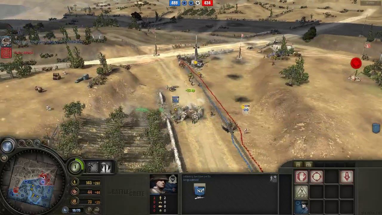 Battle of Crete mod (3.8.8) PvP, 2x2 Maleme map #9 смотреть онлайн