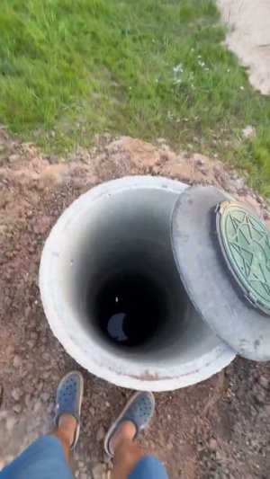 Копка колодца Колодец