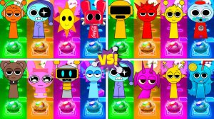 ВСЕ СПРУНКИ МЕГАМИКС 41-44 уровни - Мультики про Спрунке | МУЛЬТФИЛЬМЫ SPRUNKI в Tiles Hop