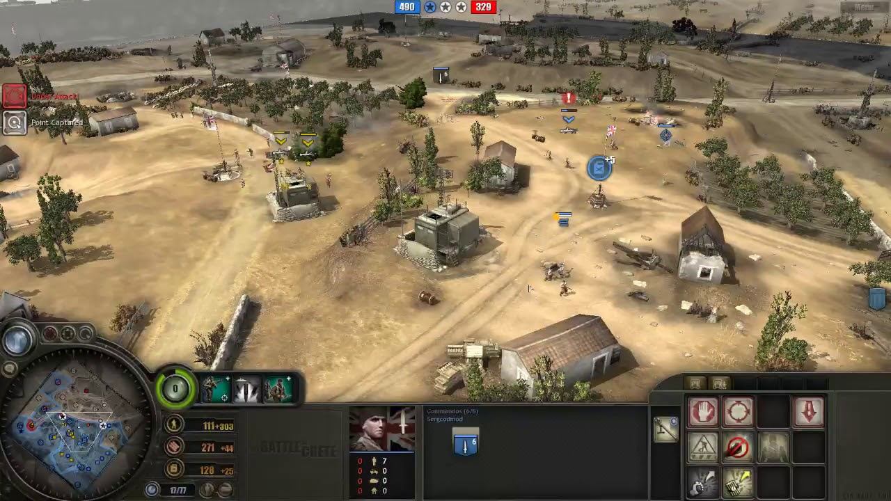 Battle of Crete mod (3.7.11) PvP, 2x2 Maleme map #12 смотреть онлайн