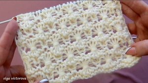 508  АЖУРНЫЙ ЦВЕТОЧНЫЙ УЗОР СПИЦАМИ Вязание Узоры спицами