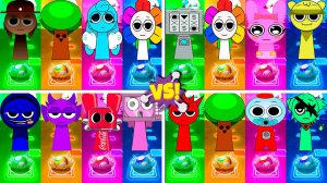 ВСЕ СПРУНКИ МЕГАМИКС 45-48 уровни - Мультики про Спрунке | МУЛЬТФИЛЬМЫ SPRUNKI в Tiles Hop