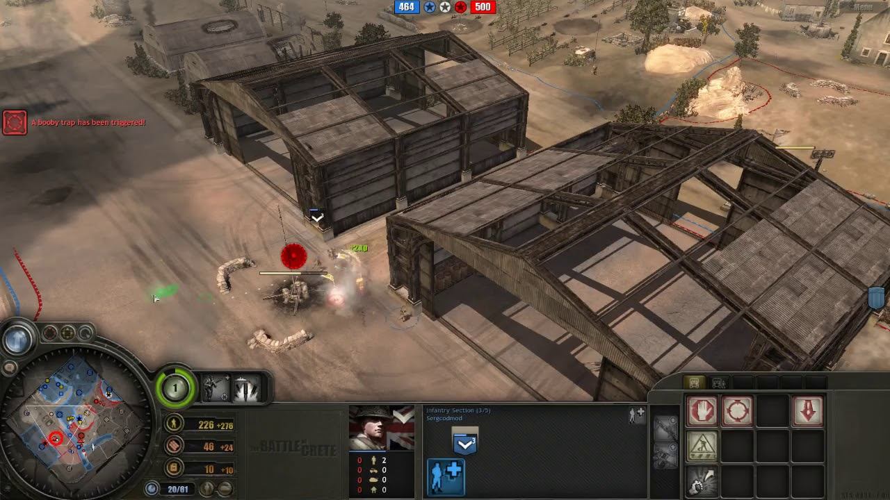 Battle of Crete mod (3.7.10) PvP, 2x2 Heraklion airfield map #17 смотреть онлайн